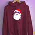 Santa’s Lesbian Labrys Pride Flag Shades Hoodie - Maroon